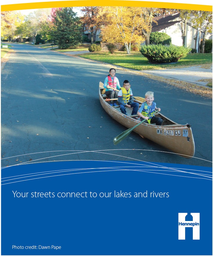 Your streets connect to our lakes and rivers